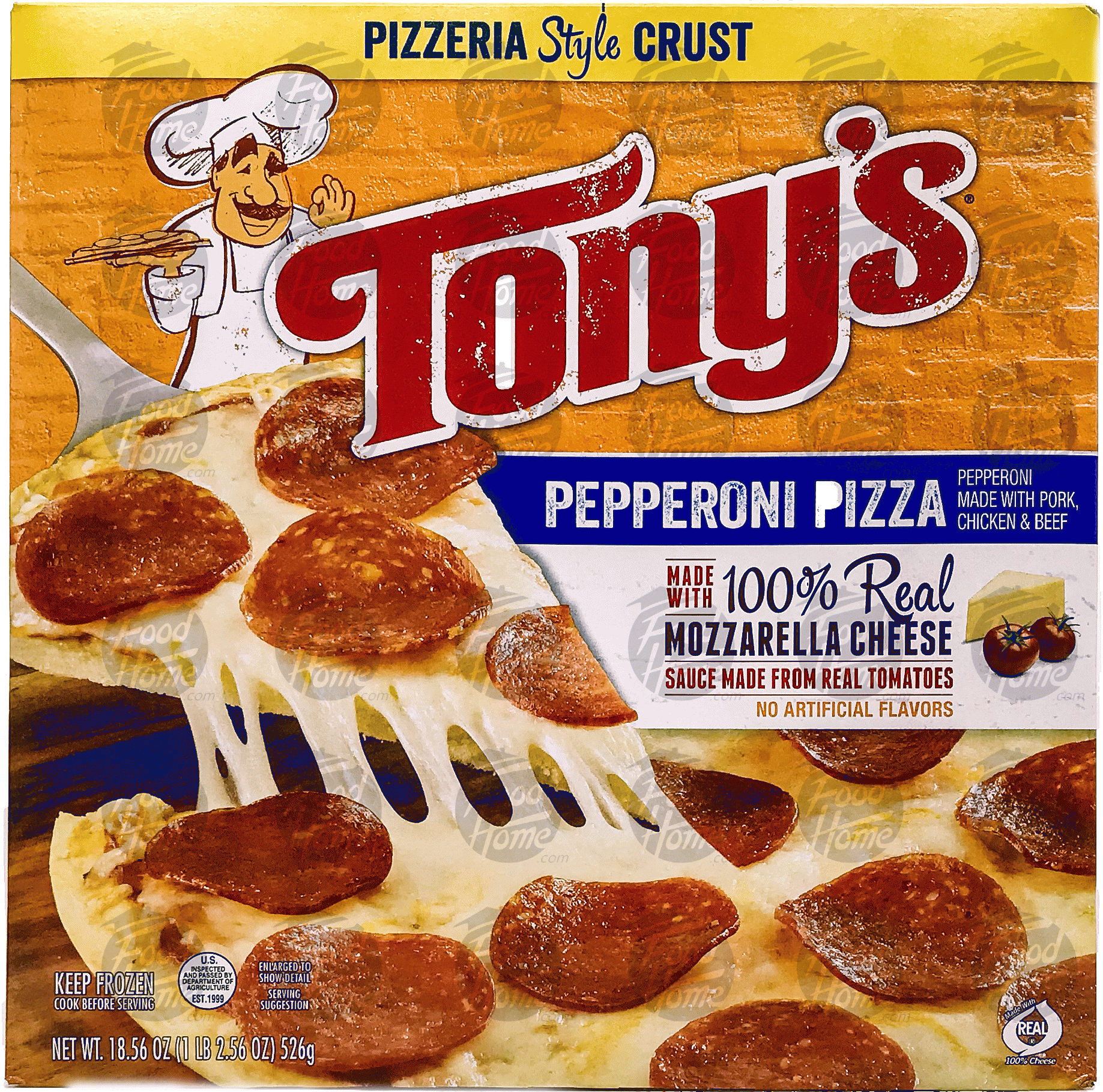 Tony's  pepperoni pizza Full-Size Picture